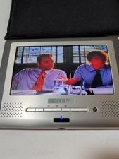 Coby TF-DVD7705 Portable DVD Player Complete Bundle Tested Dual Headphones Car