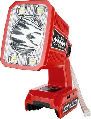 LED Flashlight for Black and Decker 20v Battery 18W LED Work Light Flood Light