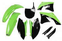 Kunststoff Verkleidung Kit Full Kawasaki KXF 250 2009 - 2012 Ufo Plast Replica