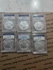 2019 Mixed  PCGS MS-70 Silver Eagle  Lot Of 6