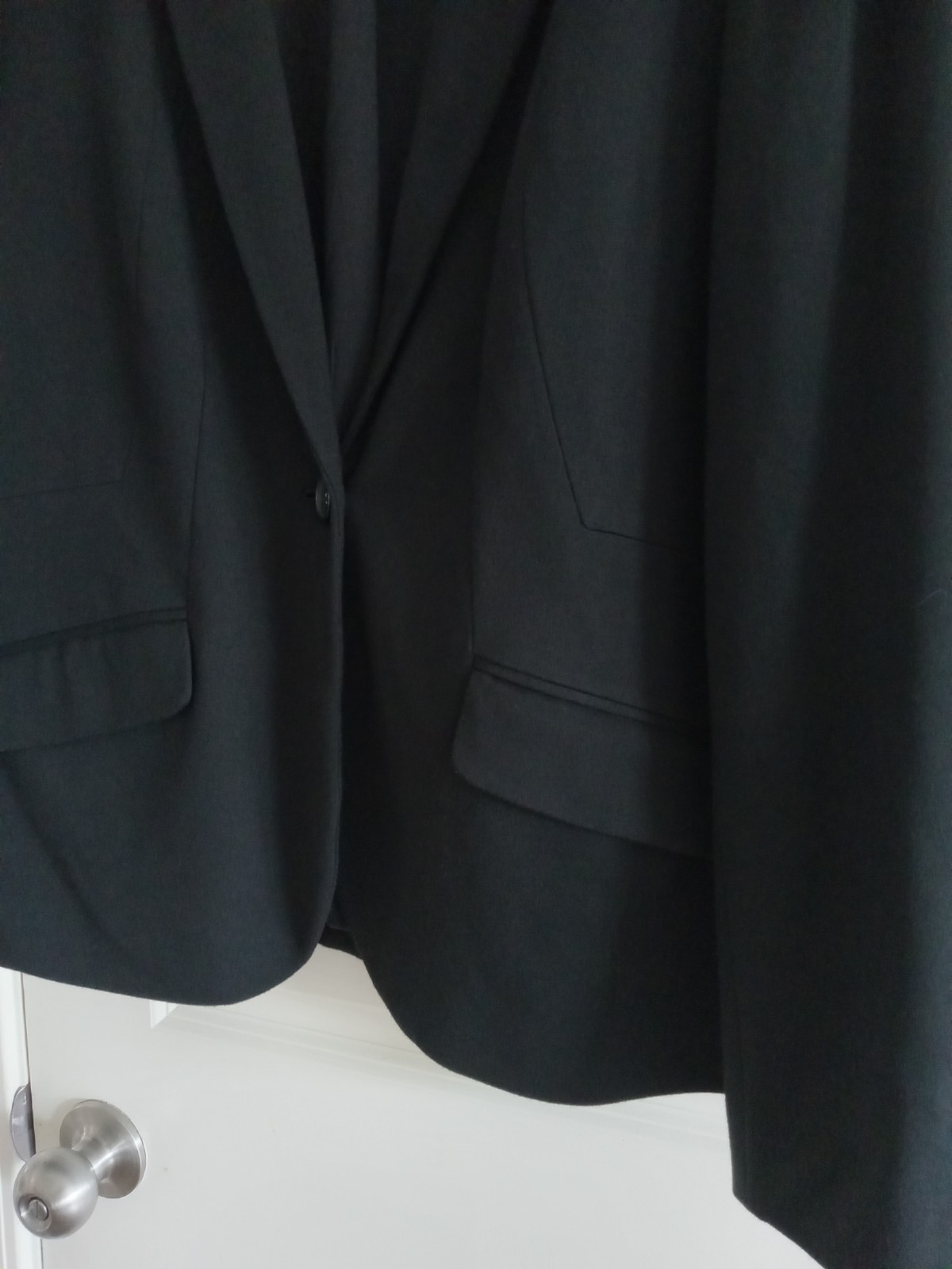 Chicos 2 L-XL Basic Black Jacket Blazer Fully Lin… - image 5