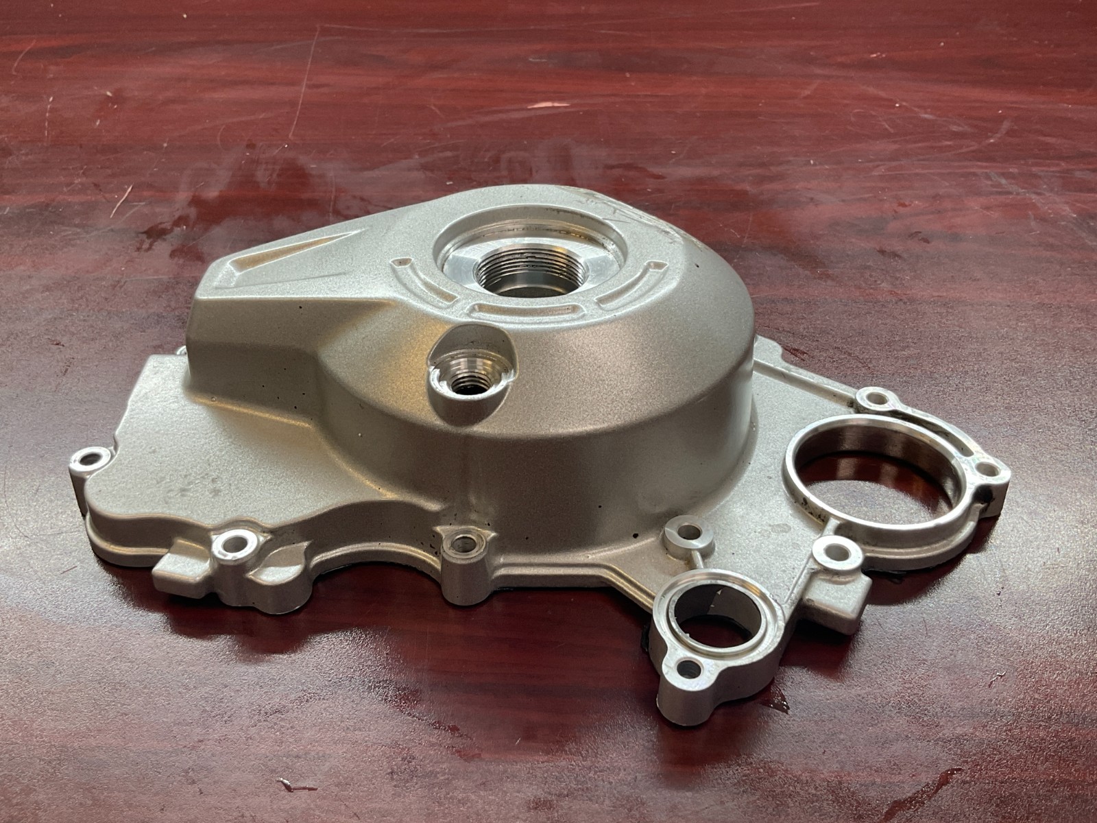 Mr. Rust Logo 2025-2026 CFMOTO 675NK 675SS LH Engine Side Cover OEM 0HTV-014001-7001 ...