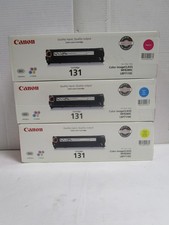 3-CANON 131 Genuine Toner Set Cyan Magenta Yellow for MF624C MF628C LBP7110C NEW