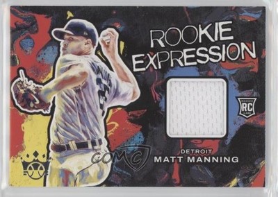2022 Panini Diamond Kings Rookie Expression Relics Matt Manning #RE-MM 0q1p