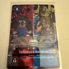 Tai Kamiya & Matt Ishida Alternate Art EX9-066 R Digimon | Versus Monsters NM
