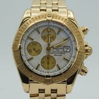 BREITLING CHRONOMAT EVOLUTION Automatic Mens Watch K13356 18K 750 Gold MOP 280G