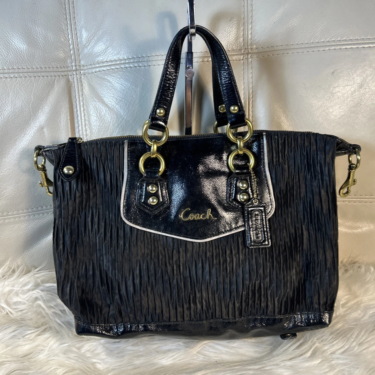 Coach Ashley Satchel/Top Handle Bag Medium Bags & Handbags for