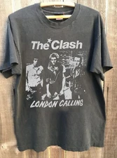 The Clash London Calling 2005 Rare design Charcoal Unisex T shirt S-5XL WA3361