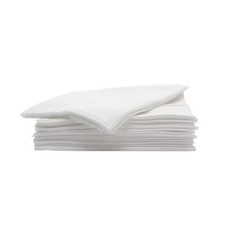 Sibel Disposable Hair Towels 50 Pack Absorb and Dry Biodegradable Salon White