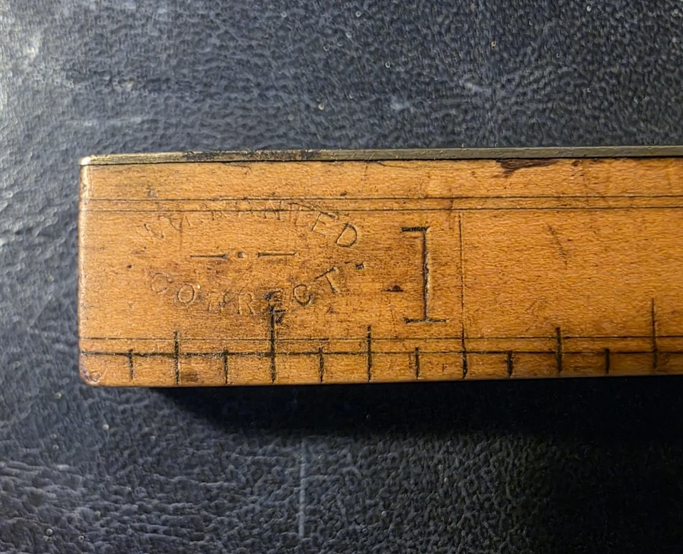 Ancien Niveau à bulle miniature anglais XIX° siècle - Photo 4/4