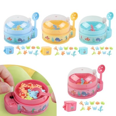 Mini Handheld Fish Toys Go Fishing Game Winzige Hände für Kleinkinder