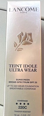 Lancôme Teint Idole Ultra Wear Foundation 220C SPF 25 Full 1.0 fl oz