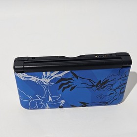 USA Nintendo 3DS XL Pok&eacute;mon X & Y Blue Version Handheld System Bad Charging Port