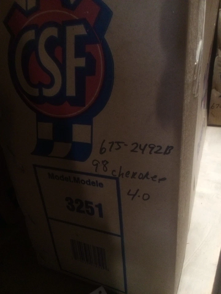 Fit 90-01 Jeep Cherokee Factory Style Aluminum Core Radiator Replacement DPI2340 - Image 3 of 4