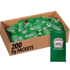 Relish Single Serve Packet (0.3 oz Packets, Pack of 200)