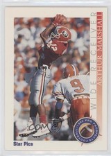 1992 Star Pics Auto Arthur Marshall #49 Auto 1f1