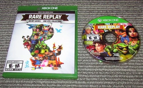 Rare Replay - 30 Hit Games (Microsoft Xbox One) Fast Free Shipping