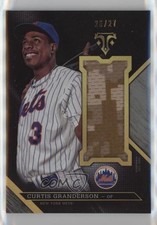 2016 Topps Triple Threads Silver 20/27 Curtis Granderson #UJR-CGR 12x6