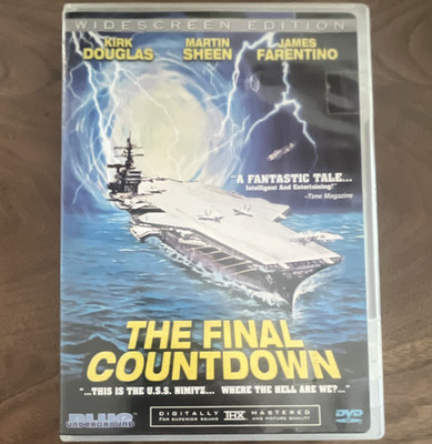 Blue Underground The Final Countdown Widescreen DVD PG 1980 Sci-Fi Kirk Douglas