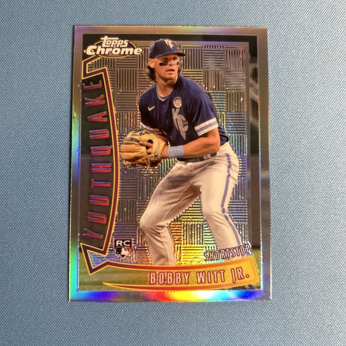 Bobby Witt Jr. #YQ-1 2022 Topps Chrome Youthquake card