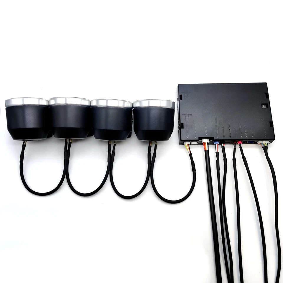 1 Set 60mm STI Smart Digital Genome Water Temp Oil Temp Oil Press Boost Gauge - Image 2 of 4