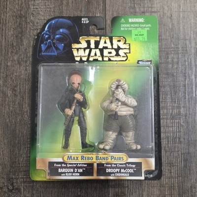 Star Wars Power of the Force Max Rebo Band Paare Barquin D'an und Droopy McCool