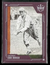 2022 Panini Diamond Kings #17 Edd Roush Framed Plum