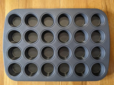 New Oneida Commercial 24-Cup Mini Non-Stick Muffin Pan Tartlets Cupcake Tin