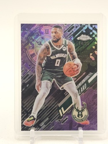 2025 Topps Chrome Damian Lillard Base (RAW)