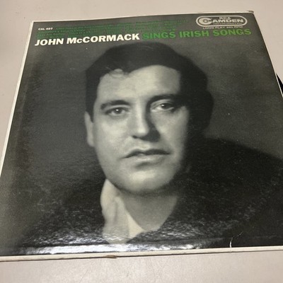 Irish Songs John McCormack Sings CAL 407 Camden Record 12'' Album Vg+