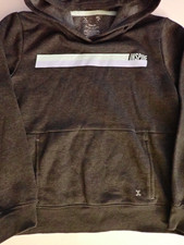 Girls Xersion Size XL 16 Sweatshirt Hoodie Long Sleeve Pullover Gray