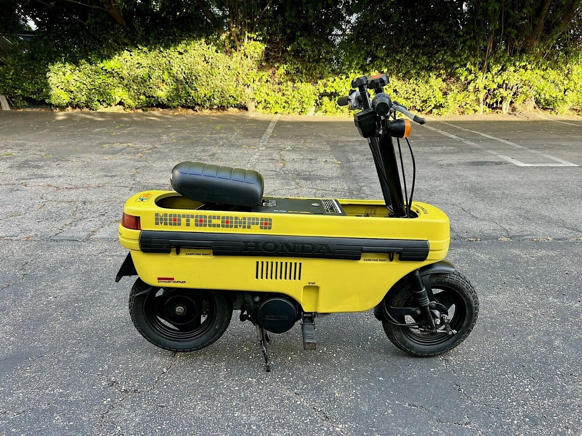 The 1983 Honda Motocompo Is a Scooter That Fits in Your Trunk