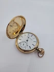New ListingAntique 1889 Elgin Model 3 18s 15J Grade 82 Gold Filled Pocket Watch
