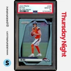 2024 PANINI PRIZM #309 BO NIX SILVER RC ROOKIE PSA 10