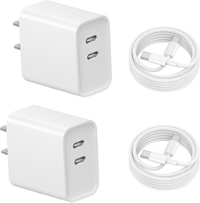 iPhone 17 16 15 Fast USB C Charger with 2 Pack Charging Cables