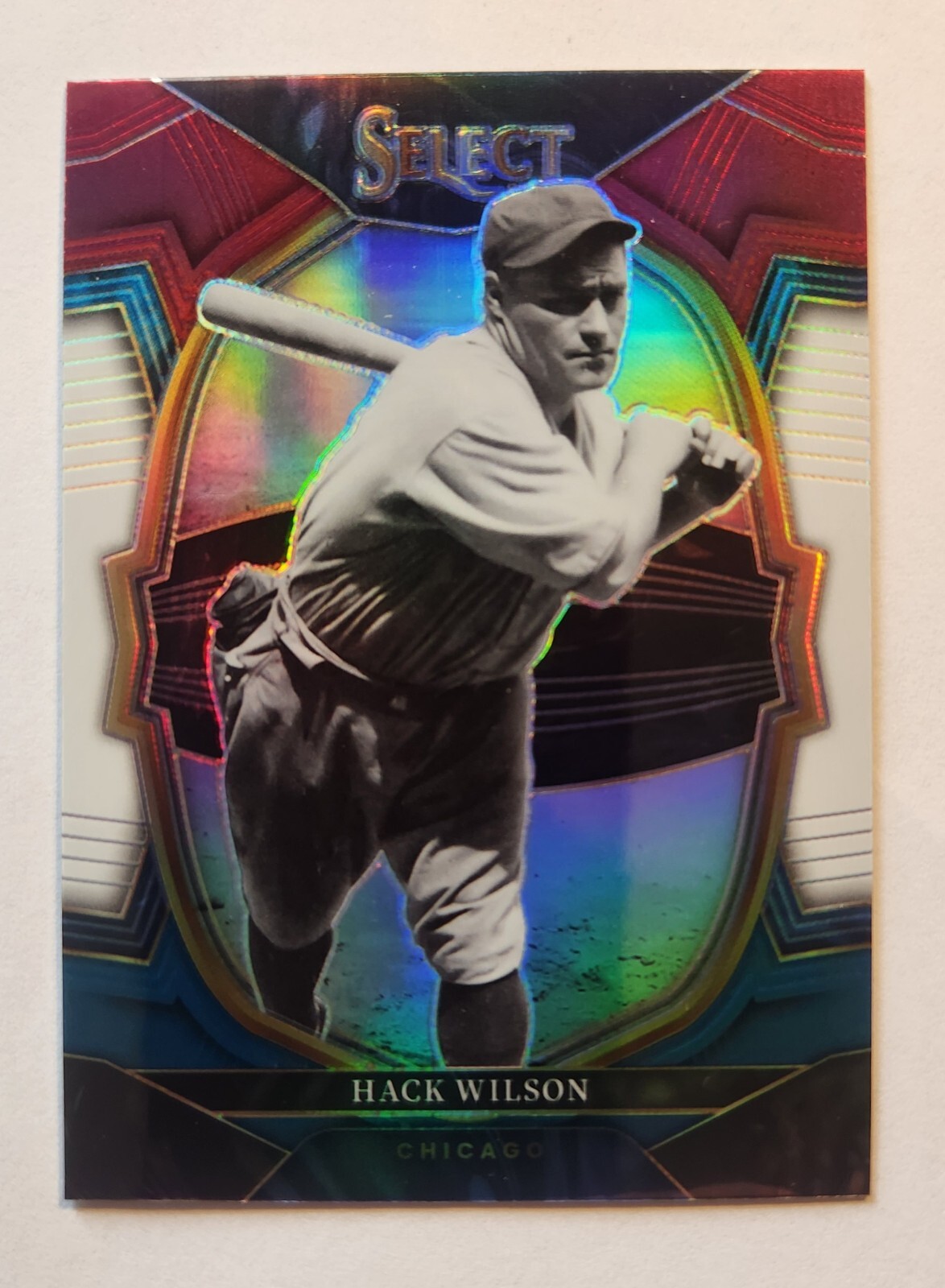 2023 Panini Select - Concourse #42 Hack Wilson Red White And Blue Prizm 