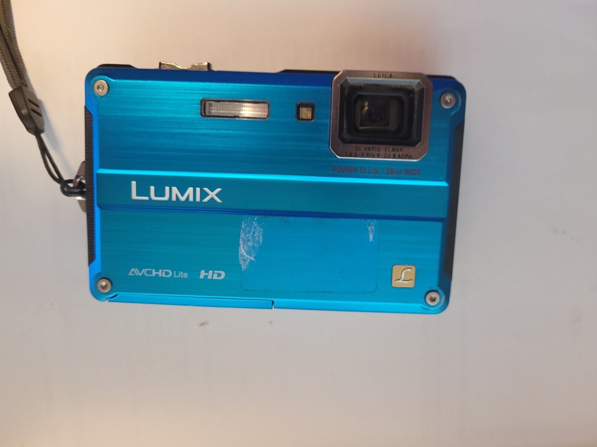 Panasonic Lumix DMC-TS2 Digital Camera Waterproof (Blue) | eBay