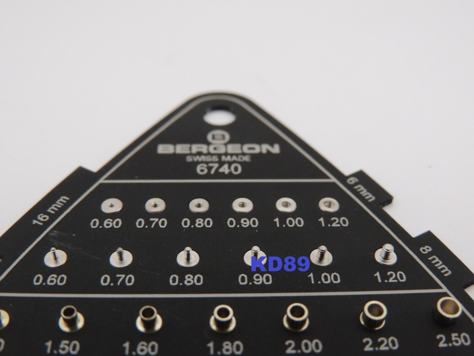 Bergeon 6740 Calibro Della Corona, Strumento Di Misurazione - Foto 6