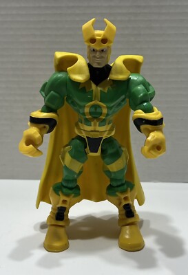 Hasbro Marvel Super Hero Mashers LOKI 6'' Action Figure Loose 2014 Avengers
