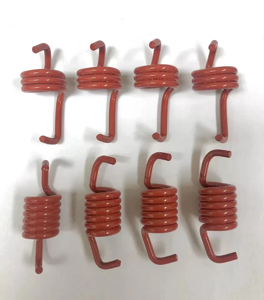 Juego de resortes de retorno de freno trasero/delantero Chrysler DeSoto 1957-1958 1674060 1674078 Foto 4 de 4