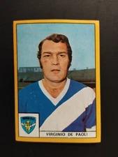 FIGURINE FOOTBALLERS EDIS 1969/70 BRESCIA DE PAOLI EXCELLENT TO RECOVER