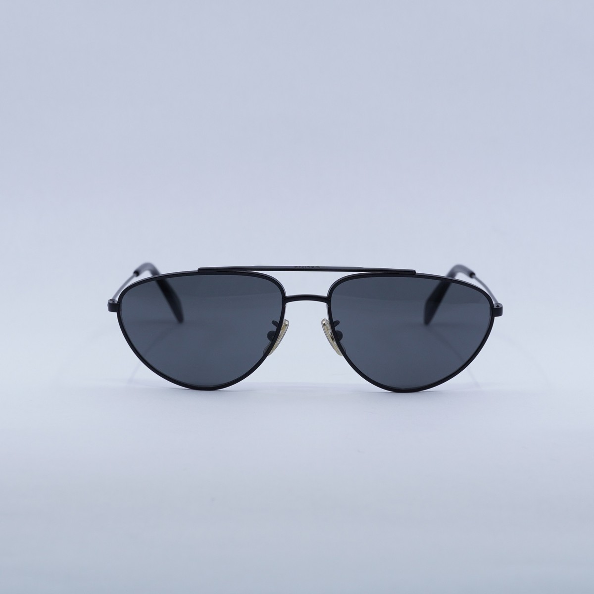 New CELINE CL40077U 02A Matte Black/Smoke 59-16-145 Sunglasses | eBay
