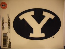 BYU Cougars Static Cling Sticker NEW Window or Car NCAA