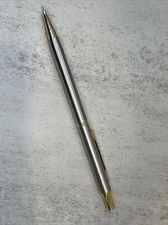 Pembrooke Mechanical Pencil Silver Tone Gold Tone Vintage Writing 0.5mm Unmarked