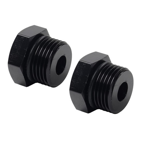 Aluminum 10AN AN10 Block off Cap ORB Plug Male fitting Adapters W/O-Rings 2Pcs - Picture 10 of 11