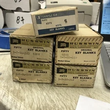 Vintage Sargent Russwin Key Lot S 63NS 61NS approx 250 total