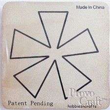 PROVOCRAFT CUTTLEBUG 2 "x 2" CUTTING DIE - ASTERISK - FLOWER