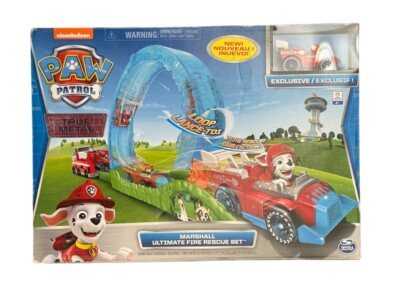 Paw Patrol True Metal MARSHALL ULTIMATE FIRE RESCUE SET SpinMaster