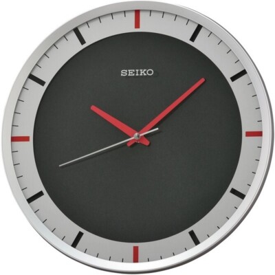 seiko glow in the dark wall clock