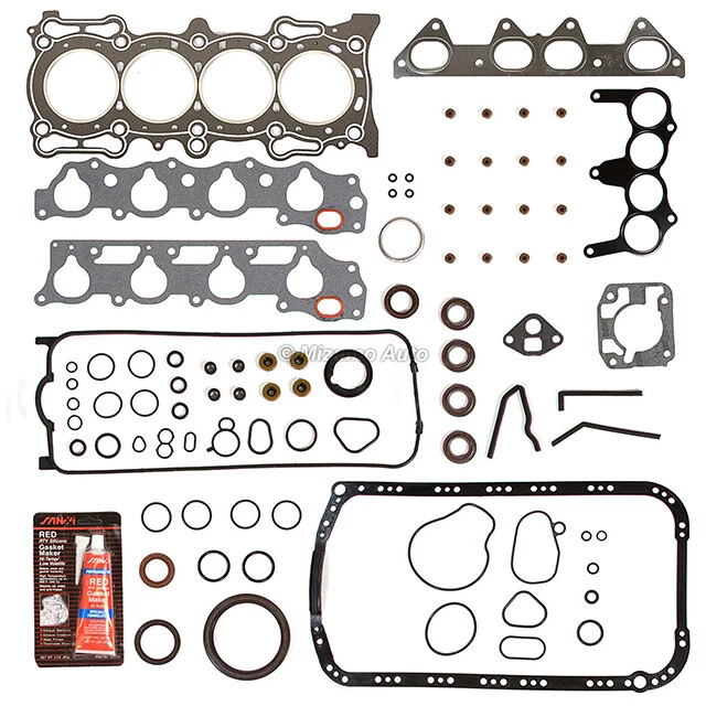 Full Gasket Set Fit 94-97 2.2 Acura CL Honda Accord EX VTEC SOHC F22B1 - Image 2 of 4